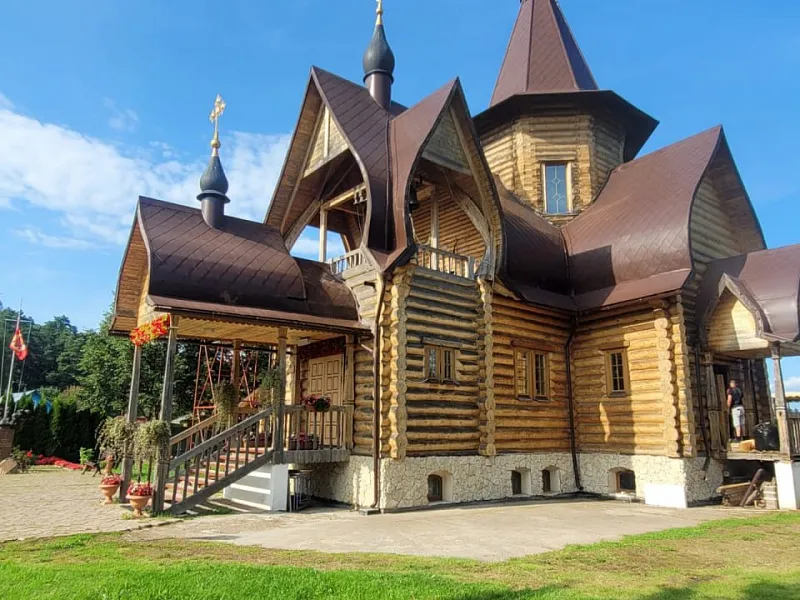 Объект "Храм Царственных Страстопевцев", Московская область, д. Аляухово